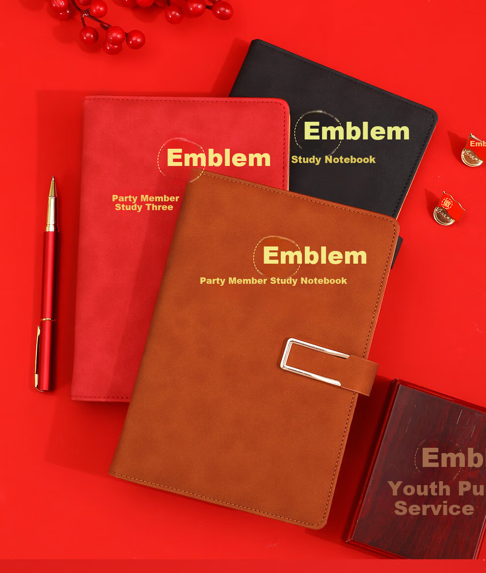 Longe New Party Constitution Member Study Notebook, Party History Study Notebook, Member Notebook, Meeting Minutes Book, Conference Book, Custom Logo 7