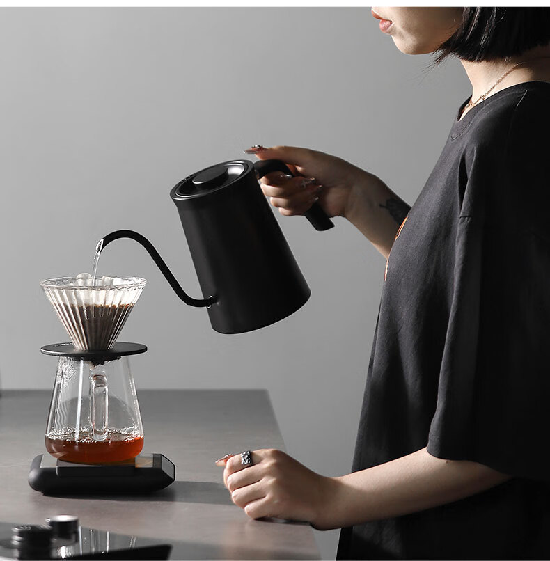 MHW-3BOMBER Assassination Bomber Temperature-Controlled Pour-Over Kettle, Electric Heating Pour-Over Flow Control Smart Coffee Kettle, Home Electric Water-Heated Tea Maker 25