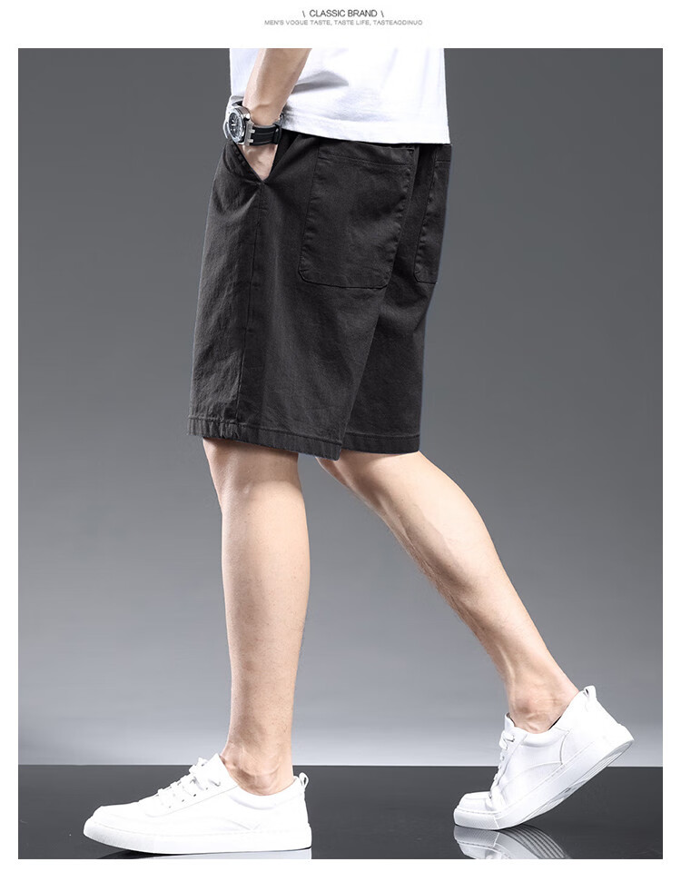 Zengzhi 2026 Summer Lightweight Casual Men's Shorts Fashion Sports Loose Straight Five-Point Pants Versatile Mid-Length Men's Trousers 8