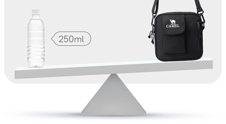 CAMEL Portable Single Shoulder Bag Sports Crossbody Gym Outdoor Small Casual Cycling Backpack 575B686019A 7