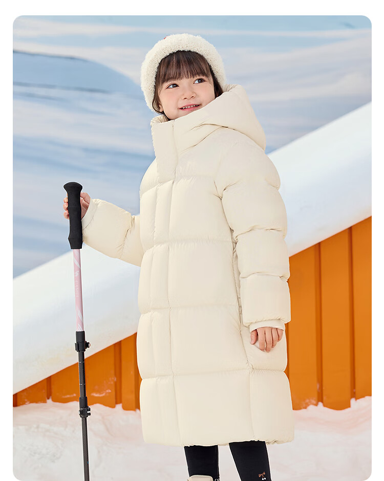 BALABALA Kids Down Jacket Children's Winter 2025 Thickened Goose Down Coat Extreme Cold Warmth 208425107221 7