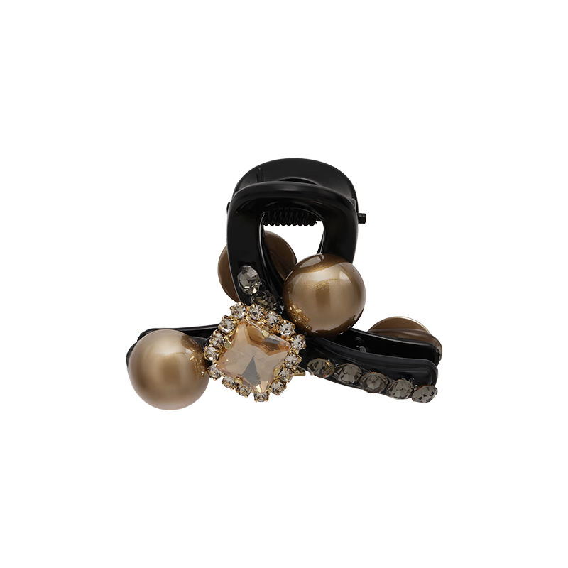 CHIMERA Shiny Premium Hair Claw Clip Medium Size Half-Up Hair Clip for Thin Hair Shark Jaw Hair Clip Women's Birthday Gift