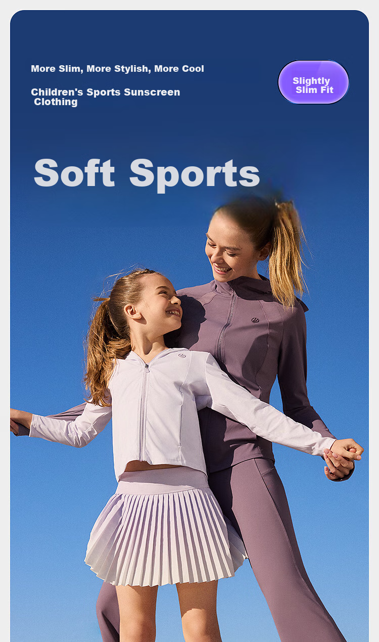 BOSIDENG Summer National Standard Original Yarn Sun Protection Clothing for Girls, UPF100+ UV-Resistant Trendy Outdoor Travel Jacket 1
