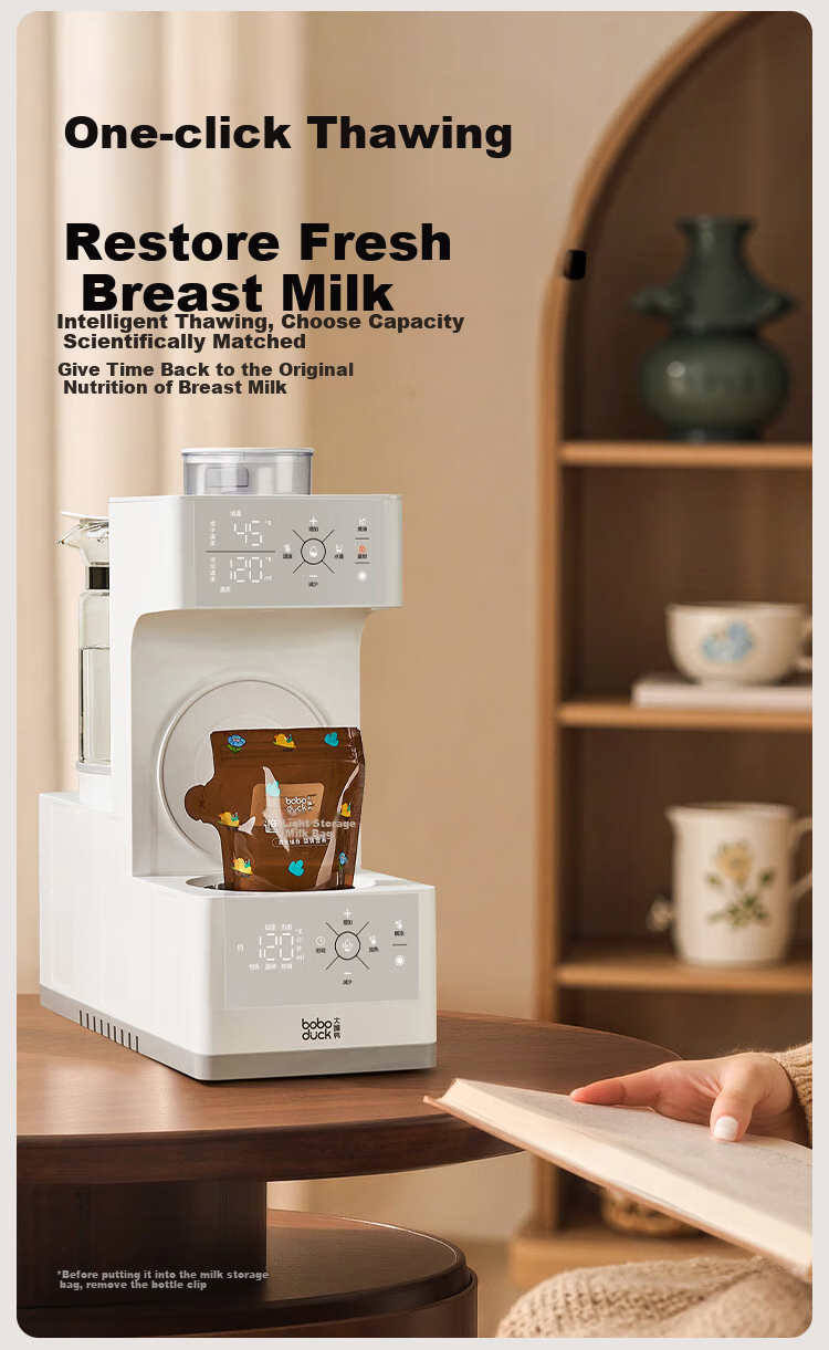 Boboduck Constant Temperature Kettle Baby Formula Dispenser Three-In Milk Maker All-In Feeding Station with Temperature Control 1.5L 6292 16