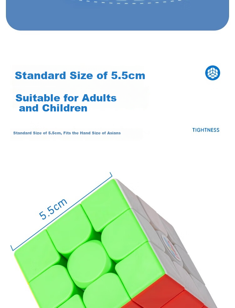 Deli , Deli Three-Layer Speed Cube, Stress Relief Toy for Boys And Girls, Back-To Gift, Birthday Present 4