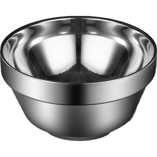 MAXCOOK Макcook 304 Нержавеющая сталь Миска 13 см, Суповая тарелка Столовая посуда Миска для лапши, Двойная изоляция MCWA-099