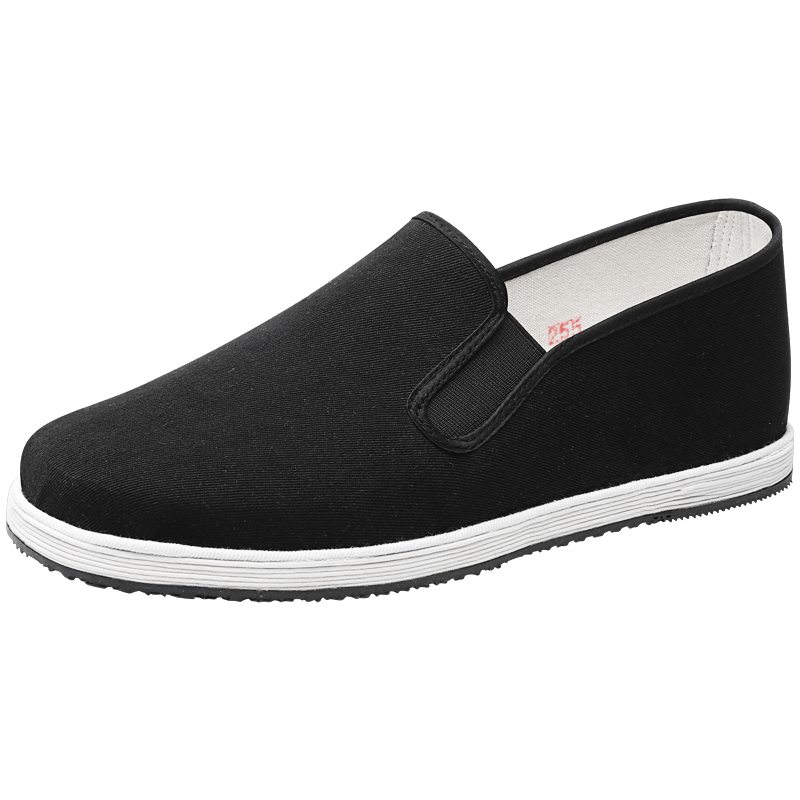 Lifeng Old Beijing Cloth Shoes Men's Handmade Thousand-Layer Sole Official Flagship Store Breathable Foot-Caring Work Driving Shoes Black 39