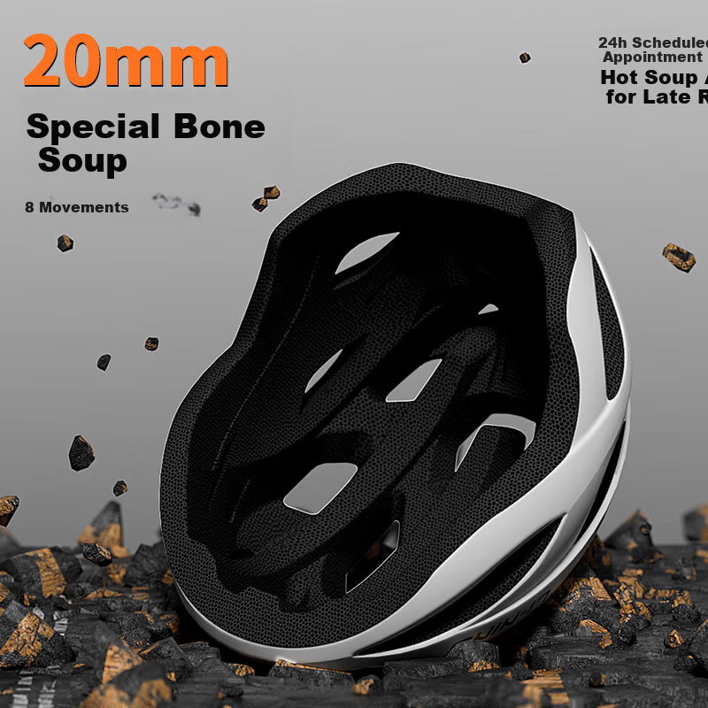Li-Ning Cycling Helmet for Men And Women, Road Bike Mountain Bike Breathable Ventilated Lightweight Anti-Collision Riding Cap Equipment