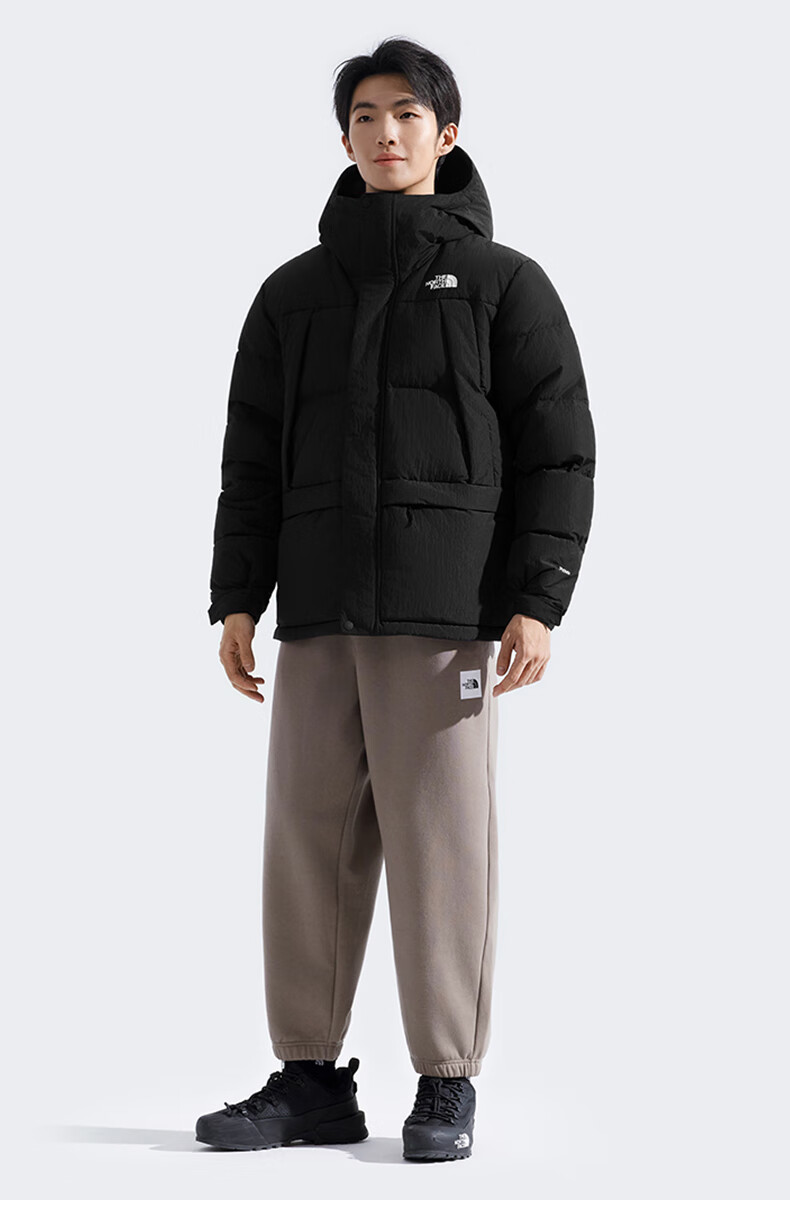 The North Face Men's Windproof 700 Fill Power Goose Down Jacket 8DUJ Black/JK3 2XL 1