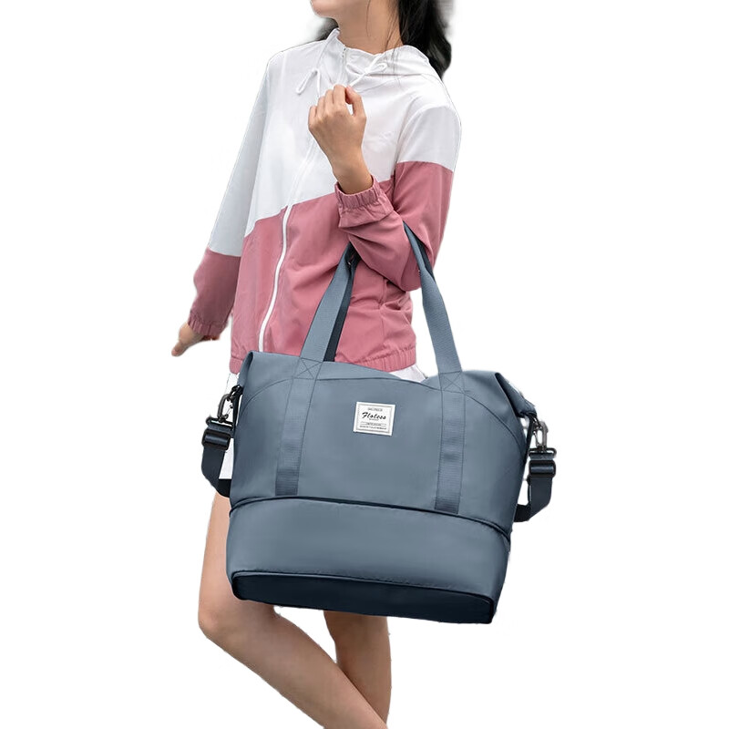Дорожная сумка Landcase 2104 Royal Blue, 41x(26+11)x22 см, 0.5 кг