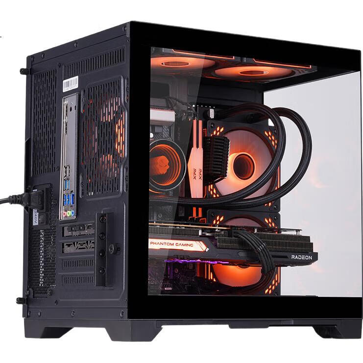 Корпус для компьютера Wanjia Gungongzhe MINI Black (Flagship Edition) Seaside View, черный