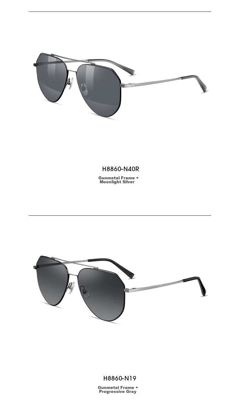 HELEN KELLER Sunglasses for Men, Driving Sunglasses, Fishing Sun Protection, Pilot Glasses H8860H48 8