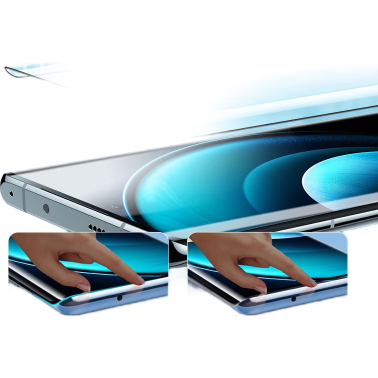 Защитное стекло KOOLIFE для Vivo X100/Pro/sPro/X100Ultra, полноэкранное, ультратонкое, HD, защита от падений и отпечатков пальцев