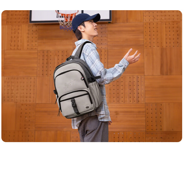 AMERICAN TOURISTER Middle And High School Student Backpack for Boys And Girls, Antibacterial Lightweight Shoulder Bag with Large Capacity, Laptop Bag, Stylish NG8 6