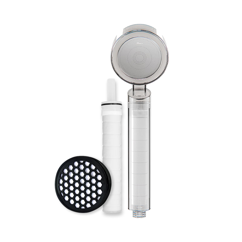 Aroma Sense Filtered Handheld Shower Head, Pressure-Boosting, Chlorine-Removing Water Purifier Shower Head, Imported from Korea with Filter PR9000 Standard Configuratio