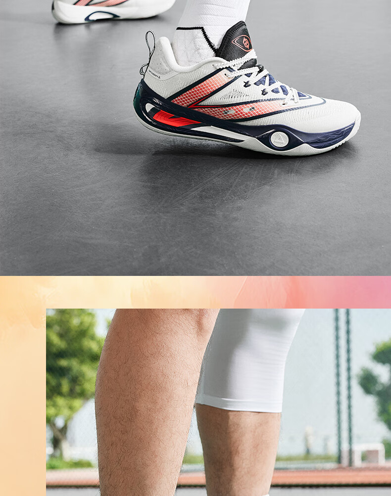 PEAK Challenger 3.0 Basketball Shoes Men's Autumn Professional Shock Absorption Anti-slip Sports Shoes DA540031 32