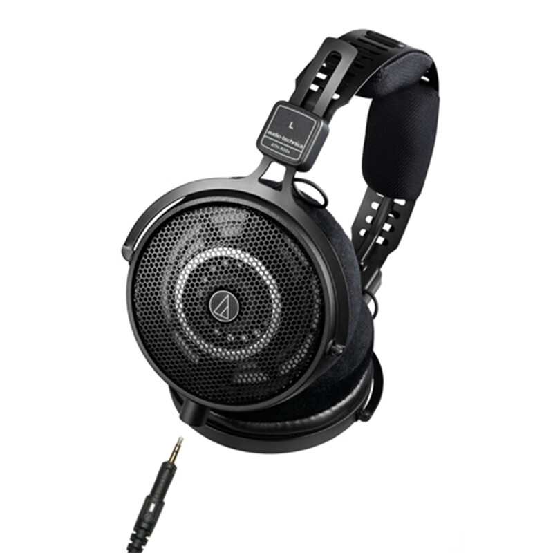 Профессиональные мониторные наушники Audio-Technica ATH-R50x, открытого типа, проводные, накладные, легкие, с комфортным оголовьем, богатым и чистым звучанием