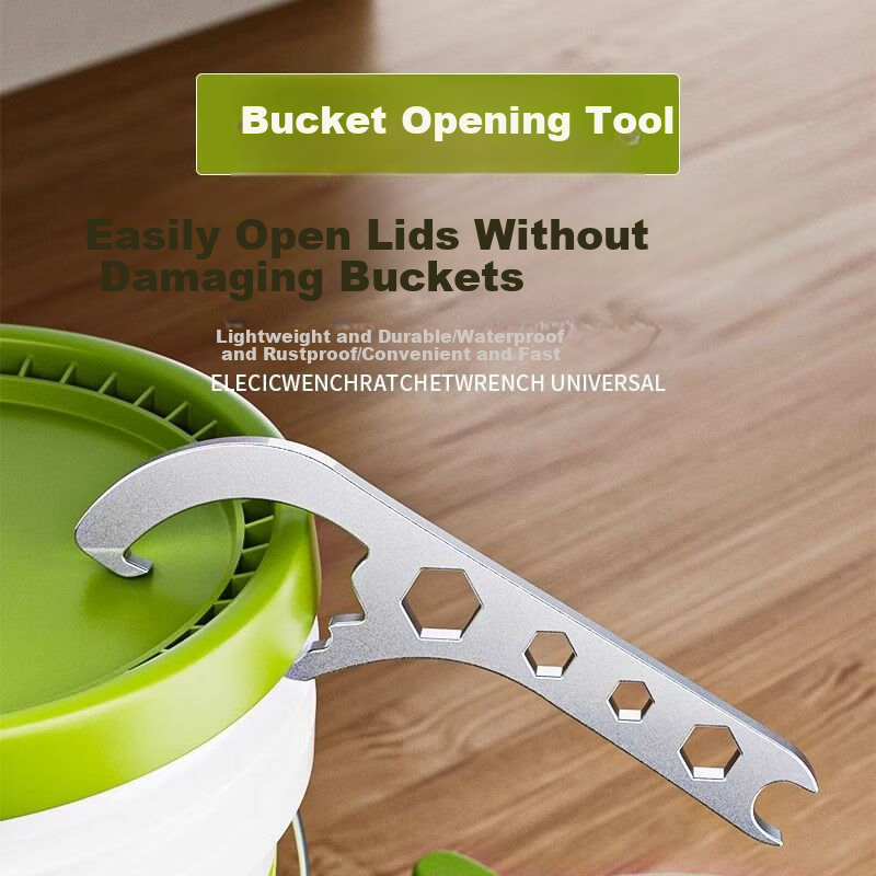 Chengyang Stainless Steel Paint Can Opener, Lid Lifter Tool, Paint Can Wrench, Pry Bar, Lid Opener, Multi-Functional And Easy-To