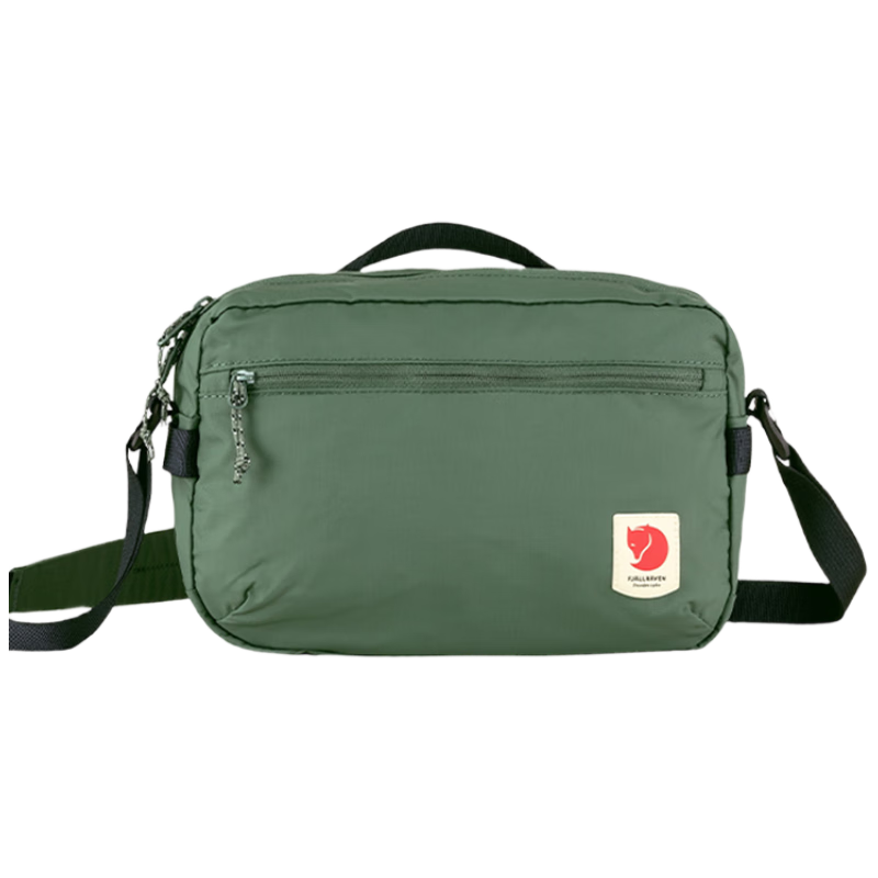 FJALLRAVEN Fashionable Daily Outdoor Shoulder Bag Crossbody Waist Pack 23227-614, Copper Green, 3L