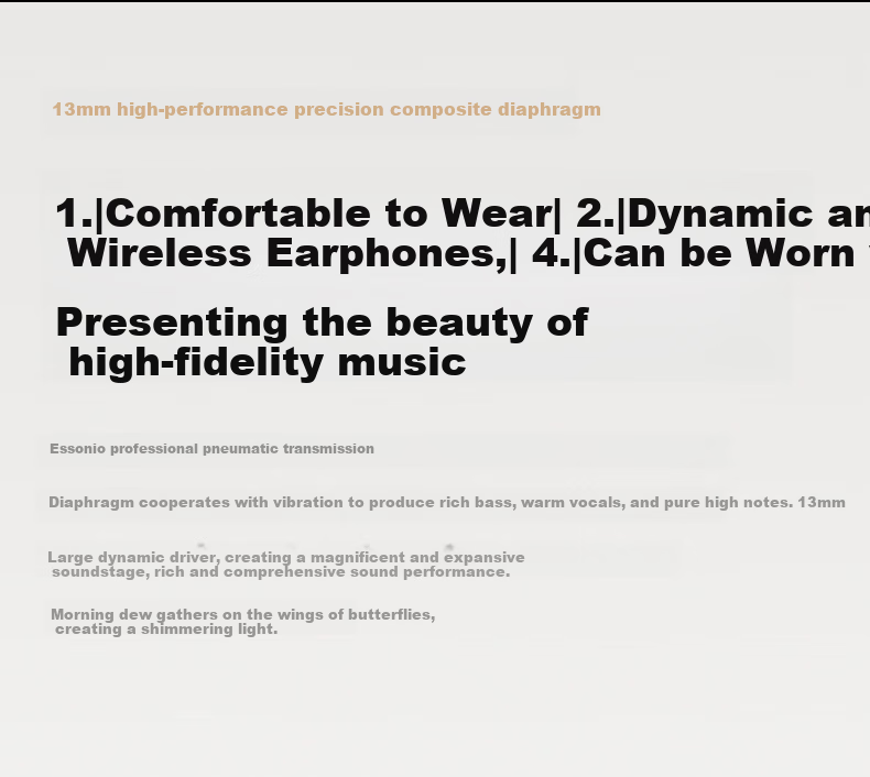 Viken [Hall of Fame Sound | Latest 2026 Model] Bluetooth Earphones, Semi-In Active Noise Cancellation, Wireless High-Quality Music, Ultra-Long Battery Life, Best-Seller Ranking, Compatible with Apple 13