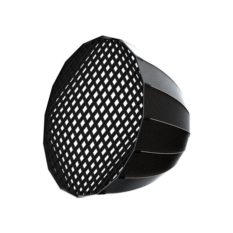 JIMANTU 90CM Deep Grid Softbox Bowens Mount Spherical Soft Light Portable Professional Photography Studio Shooting Live Fill Light Accessory Deep Parabolic Softbox
