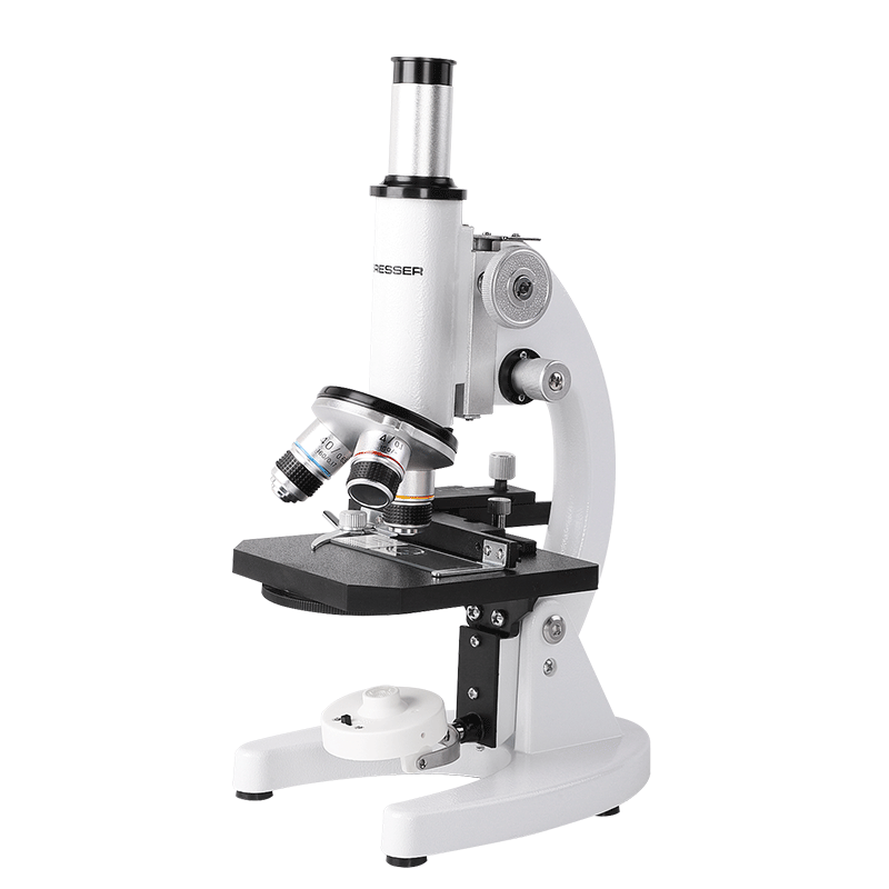 Bresser Microscope for Middle School Students Professional Student Biological Experiment Portable Caliper Children's Day Gift