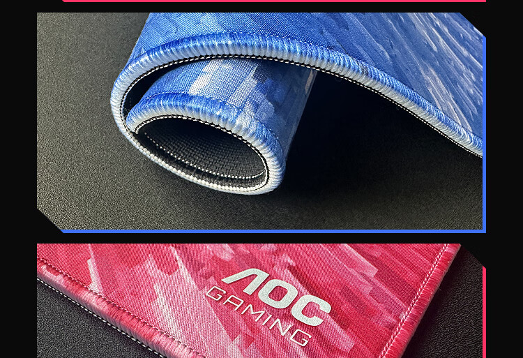 AOC GP500JM/93 Jian 99 FPS Smooth Microfiber Woven Gaming Mouse Pad 490x420x5mm Thickened Edge-Bound 8