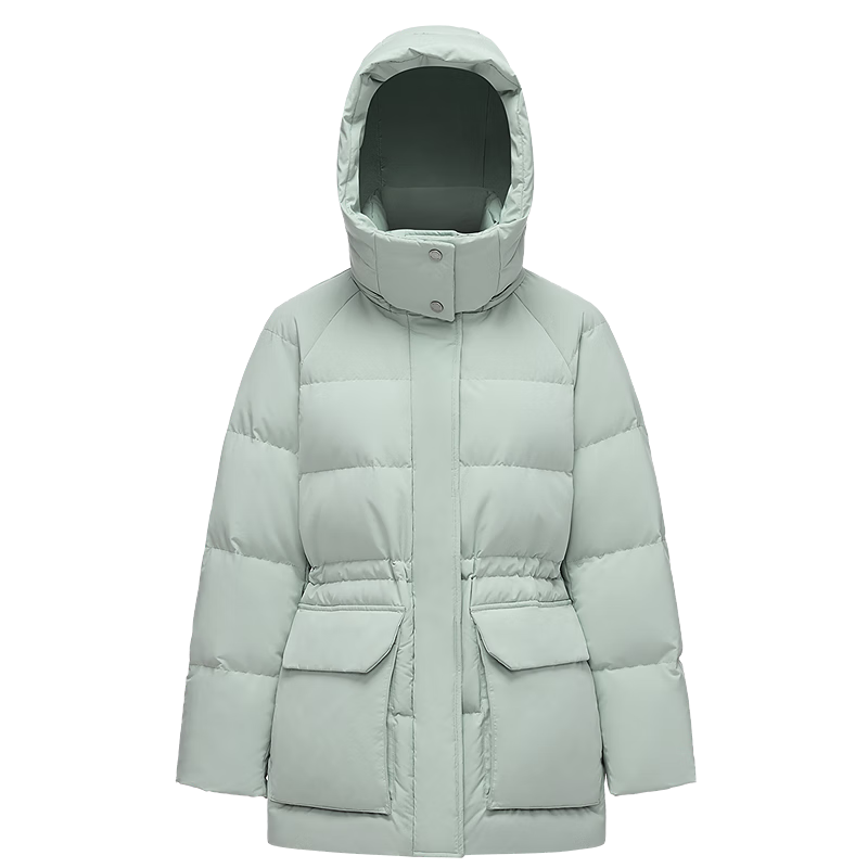 BOSIDENG 25 Years Women's Winter Down Jacket 90% Down Thickened Detachable Hood Slim Mid-Length Casual Coat