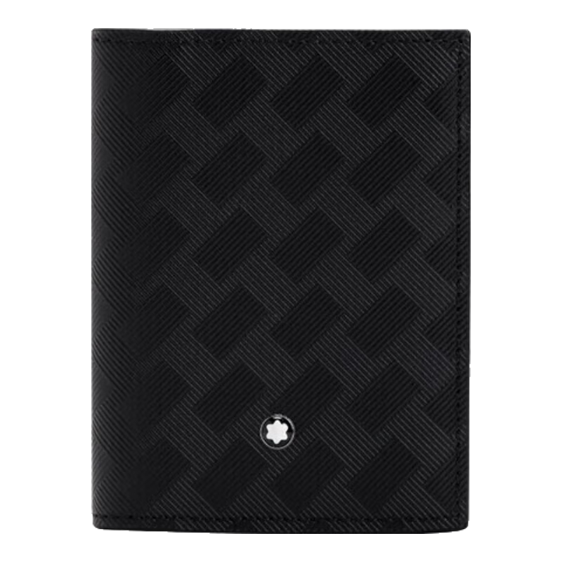 MONTBLANC Fashion 3.0 Series Black, 4 Card Slots Card Holder 131766 [520 Gift]