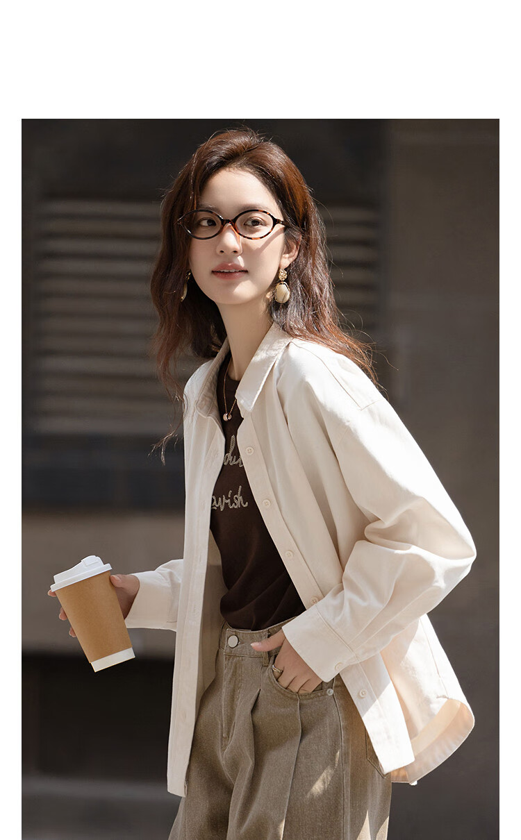 Demana Pure Cotton Memory Autumn Vintage Bowknot Embroidered Shirt Loose Fit Petite Women's Blouse 1