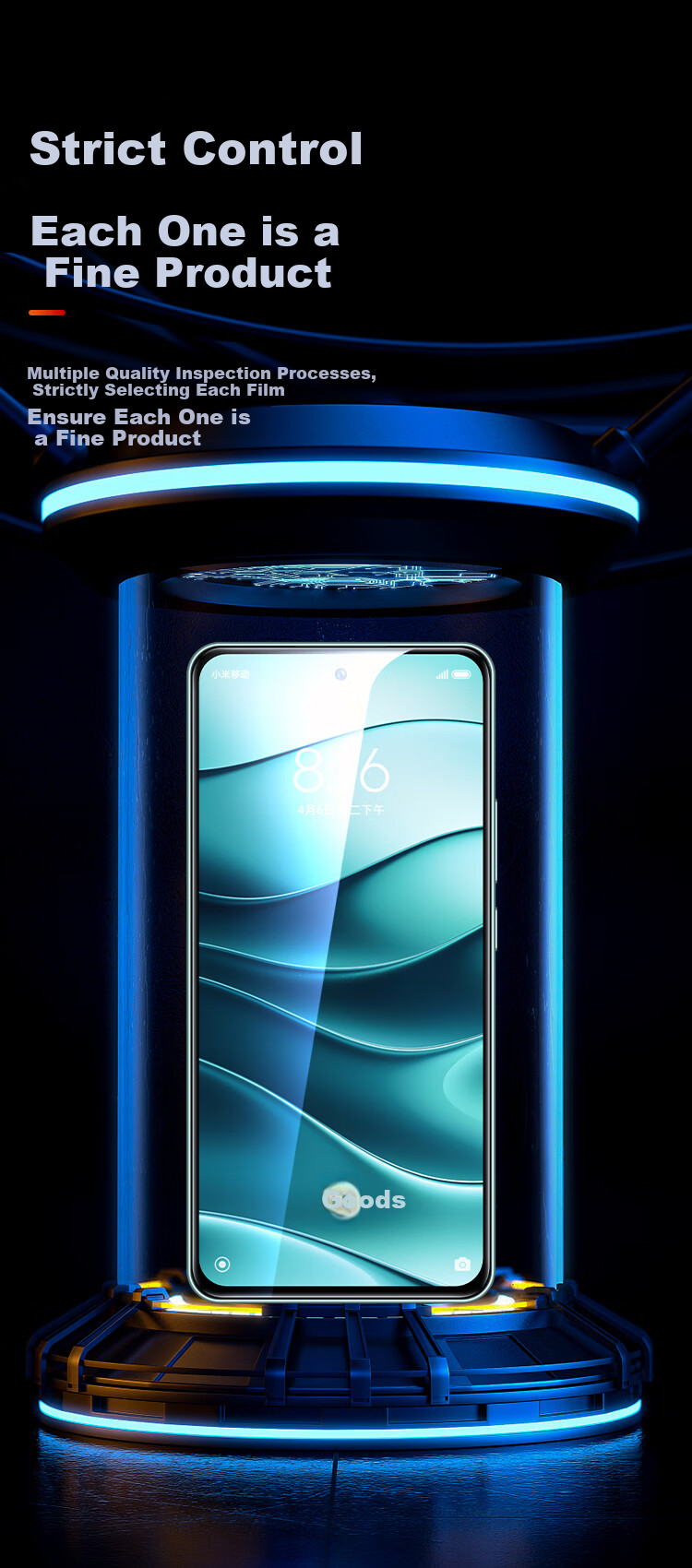 BIAZE [Triple Enhanced 2 Pieces] Tempered Glass Screen Protector for Honor GT, Redmi Note14 Phone Film, HD Full Coverage Anti-Scratch Wear-Resistant Anti-Fingerprint Glass Protective Film JM248 4