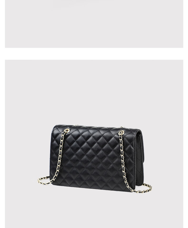 Millies Leather Handbag, Women's Quilted Chain Bag, Light Luxury Crossbody Shoulder Bag, Practical Birthday And Mother's Day Gift for Mom 5