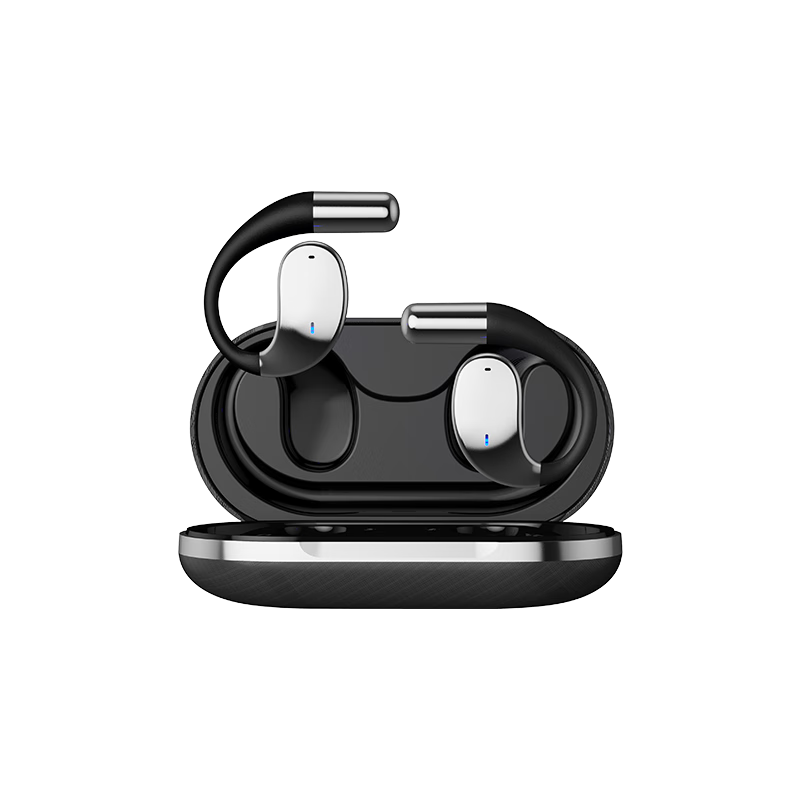 ENKOR EW16 Ear-Hook AI Bluetooth Headphones with Translation, Noise Reduction, Simultaneous Interpretation, Smart Wireless Open-Style Meeting Assistant for Running And Sports, Compatible with Apple, Huawei, Xiaomi Phones
