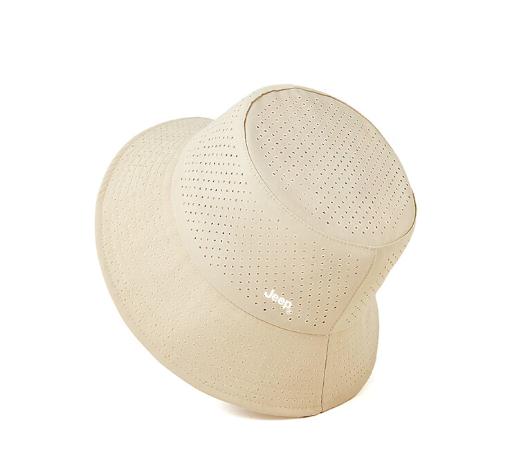 JEEP Men's Summer Fisherman Hat, Outdoor Mesh Breathable Bucket Hat, Sun Protection Hiking Cap for Women, Rock Gray 22