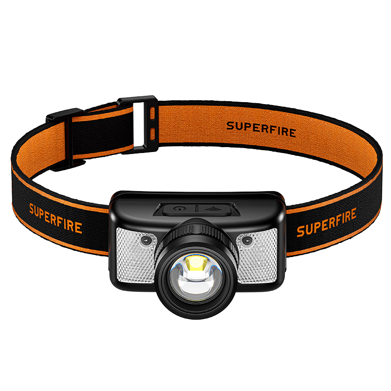 SupFire Sensor Headlamp Long-lasting Battery Night Fishing High Brightness Rechargeable Head-worn Waterproof Work Fishing Light