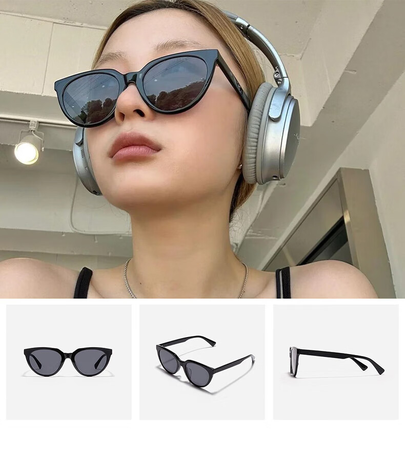 LOHO 2026 New Retro Cat-Eye Sunglasses for Women, UV Protection Sunglasses for Men, High-End Eyewear, Sun Protection Goggles 7