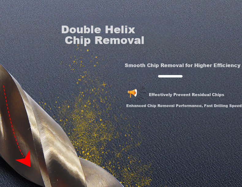 Hongqishi High-Speed Steel Twist Drill, Stainless Steel Special Electric Drill, Straight Shank Drill Bit, Metal Alloy Drill Bit Set 4