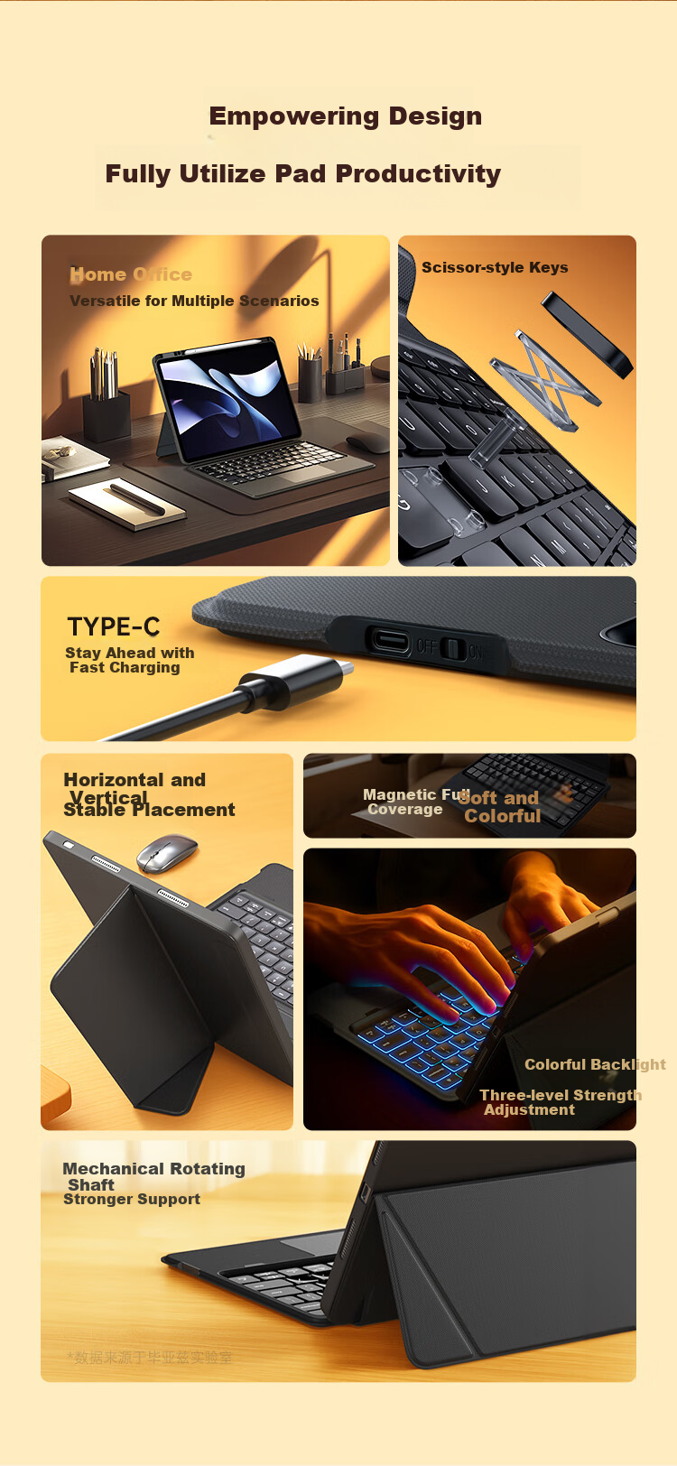 BIAZE Compatible with Huawei MatePad Air 12-Inch Tablet, Integrated Bluetooth Keyboard And Pen Holder Protective Case, Suitable for 2025 HarmonyOS New Edition, Separate Front Cover 2