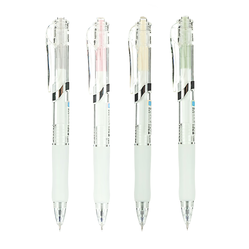 M&G K35 0.5mm Blue Retractable Gel Pen, Quick-Dry Signature Pen, Practical Student Exam Writing Pen, 12-Pack AGPK3558B