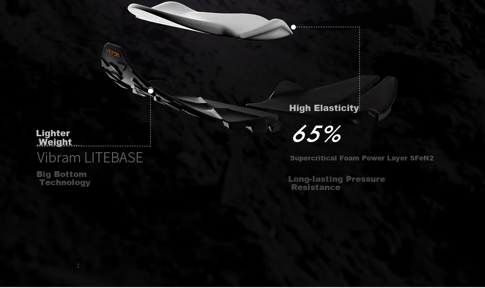 KAILAS FUGA Low-Top Trail Running Shoes for Men with BOA Lacing System, Shock Absorption And Rebound for Outdoor Running 11