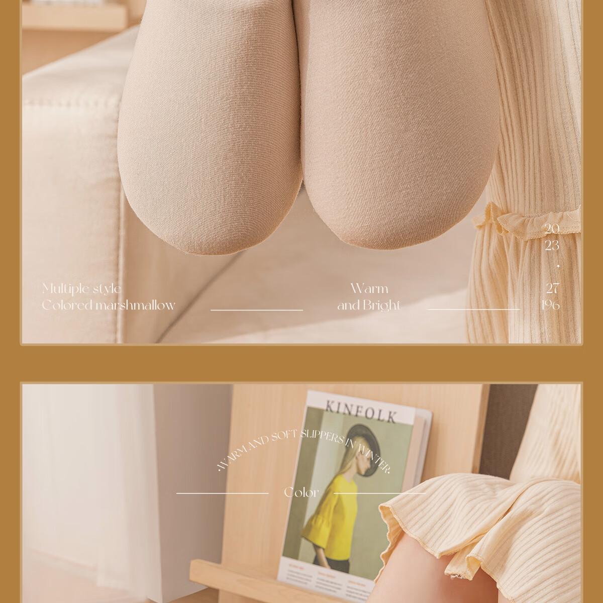 TZLDN Non-Slip Slippers for Elderly Men, Indoor Home Use, Cotton Linen Fabric, Maternity Couples, Quiet Cotton Slippers for Me 13