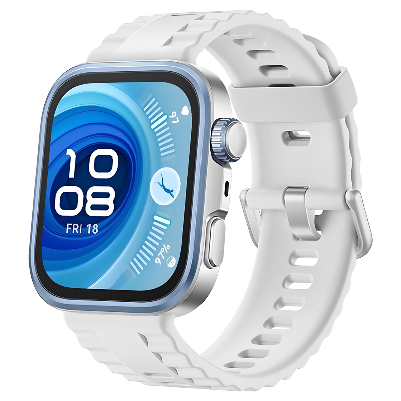Binghong Compatible with Huawei Fit5 Strap, Fit5 Pro Strap, Huawei Fit4 Strap, Huawei Fit4 Pro Strap, Huawei Watch Fit4 Strap, Huawei Fit3 Strap, Silicone Ocean Watch Strap