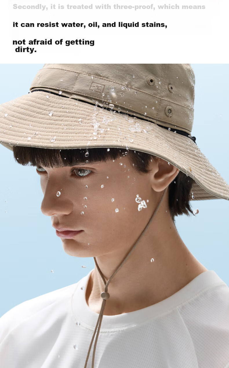 Bananain [Wang Yibo's Choice] Liangpi 502 UV Protection Hat for Men And Women, Sun Protection Fishing Hat with UV Protectio 8