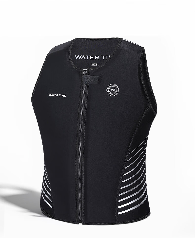 WATERTIME Buoyancy Aid, Portable Lightweight High Buoyancy Women's Paddleboard, Jet Ski Fishing Surfing Vest, Black, M 1