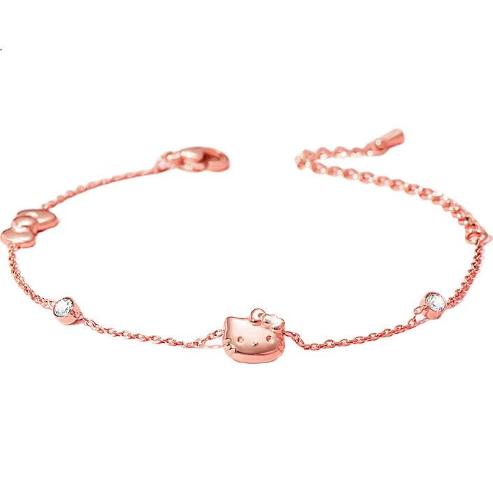 Браслет Chaosehui Original Design Sanrio Hello Kitty с бантом, женский браслет на день рождения для девушки, 6003