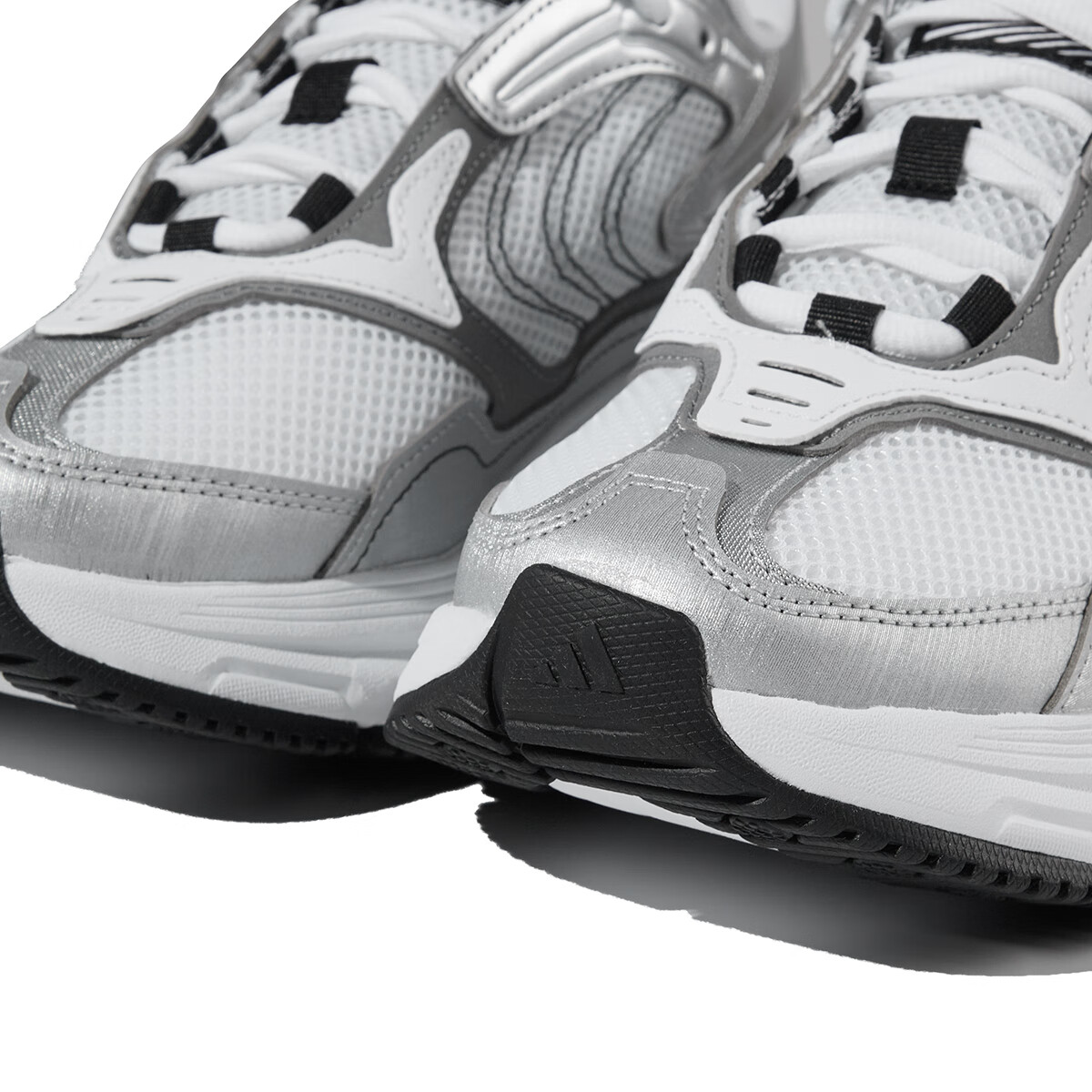 Adidas Men's Casual Shoes, Autumn Outdoor Trendy Dad Sneakers, Black/Carbon Black/White, Size 44.5 6