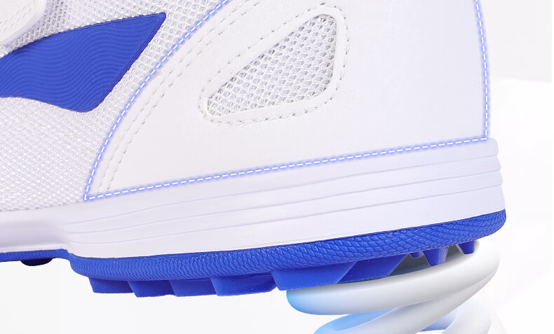 Li-Ning Children's Soccer Shoes, for Ages 6-12 Youth Professional Football Boots, TF Turf Cleats, Boys' Breathable Cleats for Summer, Blue, Size 36 17