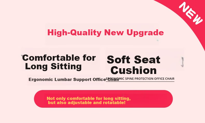 Chentao Gaming Chair, Ergonomic Chair, Computer Chair, Biomechanical Seat, Office Chair, Stool, Executive Chair with Backrest 3