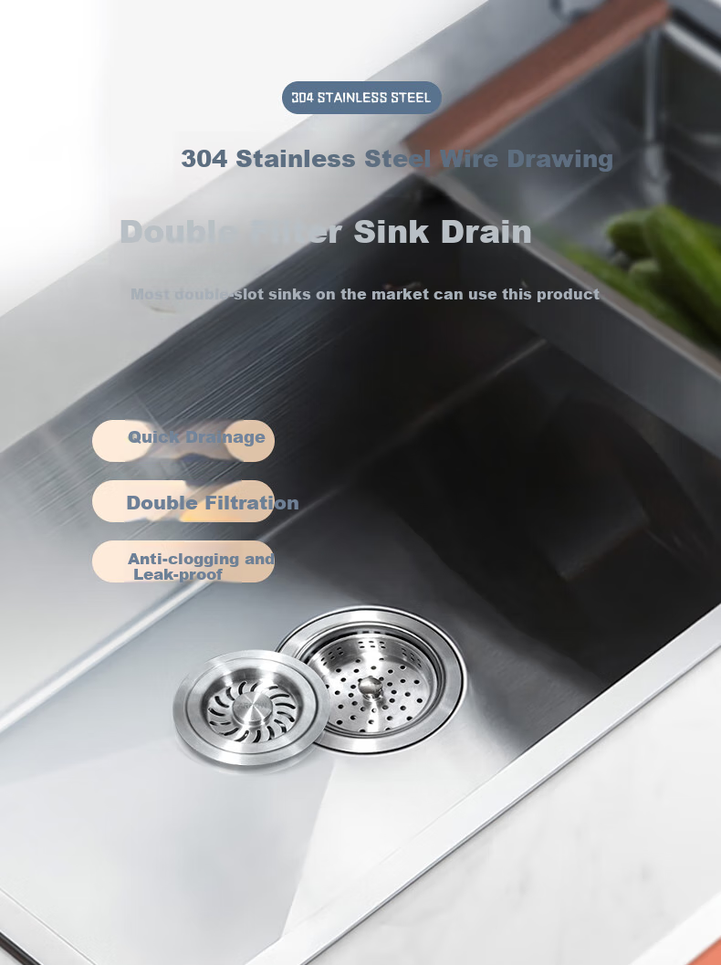 ARROW Kitchen Sink Drain Pipe Three-Way Fitting Set, Dishwashing Basin Drainage System, Sink Drainage Pipe 4