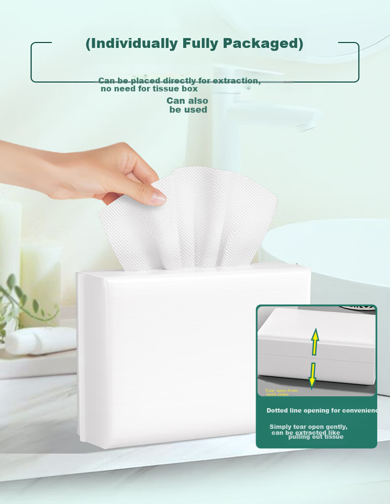 Weiyimei Hand Towel Paper, 1-Ply, 120 Sheets*20 Packs, Commercial Oil-Absorbing Paper, Hand Drying Paper, Hotel Use, Whole Box VS6218 5